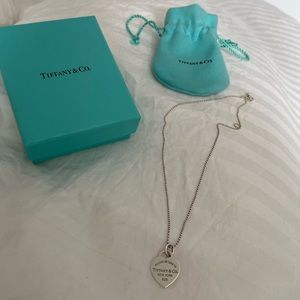 Tiffany & Co. Small Heart Tag Necklace